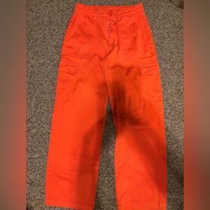 PINK Victoria's Secret Bold Orange Pants